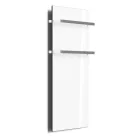 AREZZO design ONYX WHITE 2, 470x900 elektromos törölközőszárító radiátor
