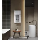AREZZO design ONYX WHITE 2, 470x900 elektromos törölközőszárító radiátor