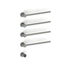 AREZZO design TUBELINE 455x755 falsík alatti elektromos törölközőszárító radiátor gun metal szürke