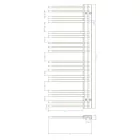 AREZZO design WHITELINE 500x1200 törölközőszárító radiátor