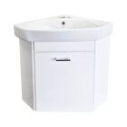 VivaStyle Arda sarokszekrény Arda porcelán sarokmosdóval 46x46 cm