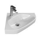 VivaStyle Arda sarokszekrény Arda porcelán sarokmosdóval 46x46 cm