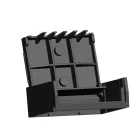 öntöttvas rács URBAN típus szegély fekete Dext.549x455 PL.450x450 Hext.240 EUROPE D400 (AX-KG-5141D)