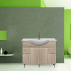 Bianca Plus 105 alsó szekrény mosdóval, sonoma tölgy színben