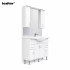 Bianca Plus 105 komplett fürdőszobabútor, magasfényű fehér színben