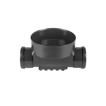 PVC PIPE BASE akna alap D.400 1in/1out D.110 (BC34100)