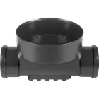 PVC PIPE BASE akna alap D.400 1in/1out D.110 (BC34100)