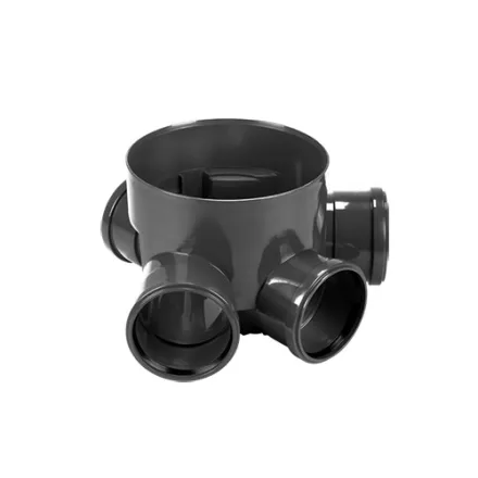 PVC PIPE BASE akna alap D.400 3in/1out D.110 (BC34110)