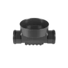 PVC PIPE BASE akna alap D.400 1in/1out D.200 (BC34215)