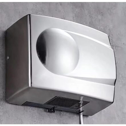 Infrás Elektromos rozsdamentes acél kézszárító króm színben 1250 W, BO2706