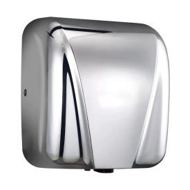   Infrás Elektromos rozsdamentes acél kézszárító króm színben 1800 W, BO4501