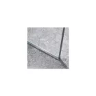 Diplon Walk-in 90 cm széles zuhanyfal króm kerettel, 8 mm edzett áttetsző üveggel, 195 cm magas