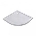 Diplon 90x90 cm íves két tolóajtós zuhanykabin 5 mm edzett matt üveggel, 190 cm magas