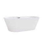 Noa fehér Ovális Térben álló akril kád 170x75x56 cm