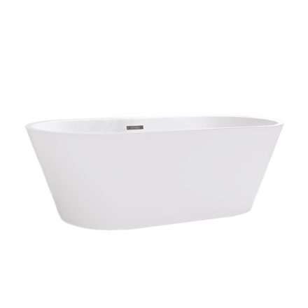 Noa fehér Ovális Térben álló akril kád 170x75x56 cm