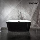 Noa szabadon álló fürdőkád 170x75x56 cm fekete