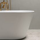 Noa fehér Ovális Térben álló akril kád 160x75x56 cm