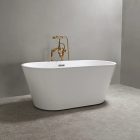 Noa fehér Ovális Térben álló akril kád 150x70x60 cm