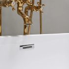 Noa fehér Ovális Térben álló akril kád 150x70x60 cm