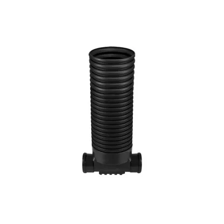 PVC PIPE BASE akna alap teljesen felszerelt D.315 1in/1out D.160 H.1.2 m (alap+cső gofrat) (CI3151116011)