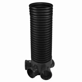   PVC PIPE BASE akna alap teljesen felszerelt D.315 3in/1out D.160 H.1.2 m (alap+cső gofrat) (CI3151116021)