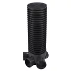 PVC PIPE BASE akna alap teljesen felszerelt D.315 3in/1out D.160 H.1.2 m (alap+cső gofrat) (CI3151116021)