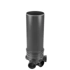 PVC PIPE BASE akna alap teljesen felszerelt D.400 3in/1out D.110 H.1.2 m (alap+cső D400 1M) (CI4001111021)