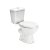Cleano monoblokkos mély öblítésű WC hátsó kifolyással, tartállyal, wc tetővel