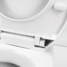 Cleano monoblokkos mély öblítésű WC hátsó kifolyással, tartállyal, wc tetővel
