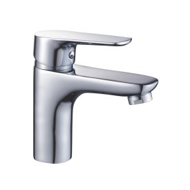   Quadrat Cord króm álló egykaros kerámiabetétes mosdó csaptelep