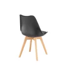 Silla étkezőszék 8 db fekete színben