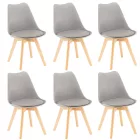 Silla étkezőszék 6 db szürke színben