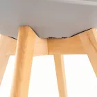 Silla étkezőszék szürke színben