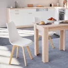 Silla étkezőszék 6 db fehér színben