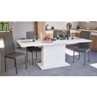 Tino NOVA Étkezőszék szürke-fekete színben