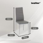 Tino NOVA Étkezőszék szürke-szürke színben