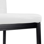 Tino NOVA Étkezőszék fehér-fekete színben