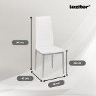 Tino NOVA Étkezőszék fehér-szürke színben