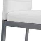 Tino NOVA Étkezőszék fehér-szürke színben