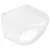 Delos WH fehér mély öblítésű perem nélküli fali rimless WC soft-close ülőkével