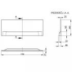 Kerra Dida / Wivea 170 cm kád előlap
