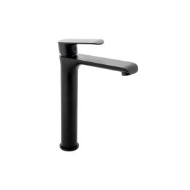   Cseke Freedom fekete álló egykaros kerámiabetétes magasított mosdó csaptelep