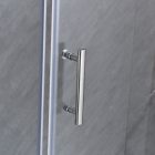 Galatro 100x80 cm aszimmetrikus zuhanykabin zuhanytálca nélkül