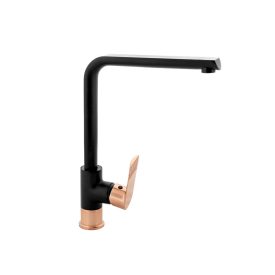   Cseke Heaven fekete bronz álló egykaros kerámiabetétes mosogató csaptelep