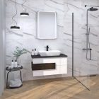 Fürdőszoba tükör LED világítással 60x80 cm