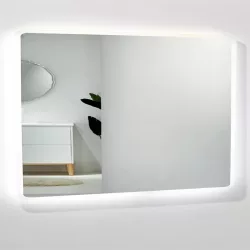 Fürdőszoba tükör LED világítással 70x90 cm