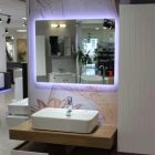 Fürdőszoba tükör LED világítással 70x90 cm