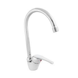   Cseke JOLLY MIX Króm álló egykaros kerámiabetétes házgyári mosogató csaptelep