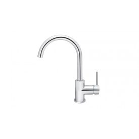   Cseke ZERRO króm álló egykaros kerámiabetétes mosogató csaptelep