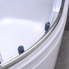 Karolino 80x80 cm Black mélytálcás zuhanykabin